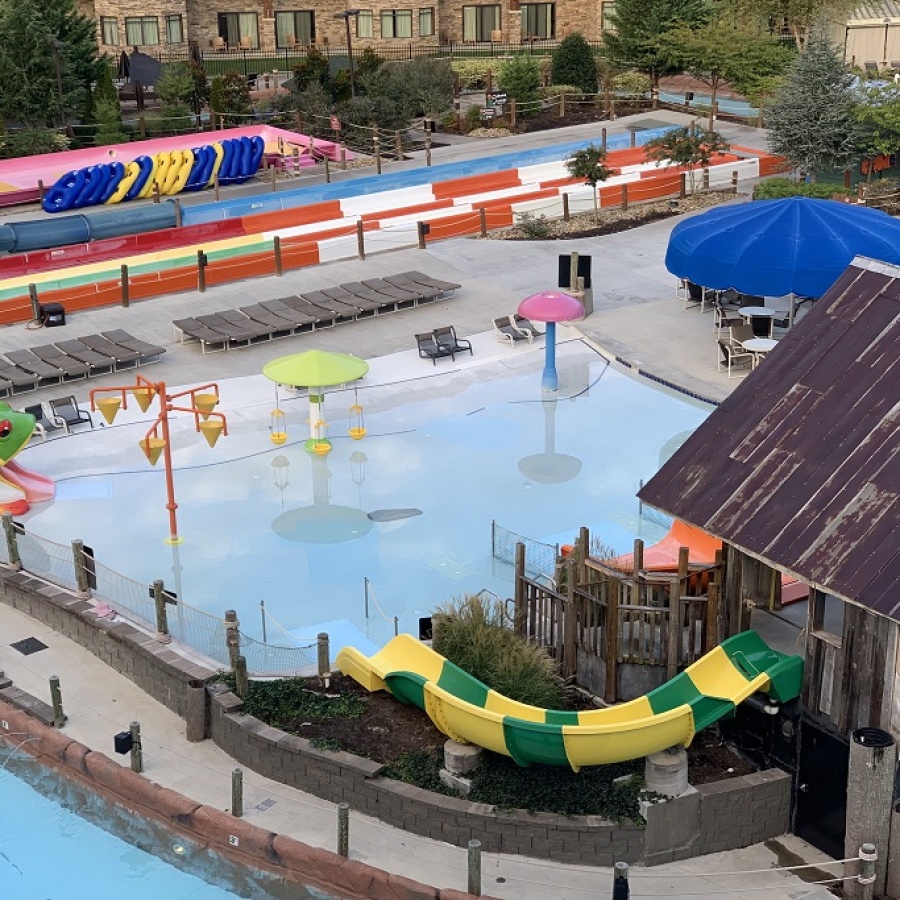 Wyndham Great Smokies Lodge Lake Wilderness Children's Pool